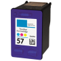 Kompatibel HP 57 XL 3 färger i en bläckpatron 21 ml. (C6657AE)