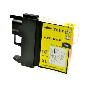 Brother LC980Y XL gul kompatibel bläckpatron 10,6 ml. (LC-980Y)
