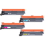 Brother TN248XLCMYK 4 stk. rabattpaket toner 9900 sider - kompatibel