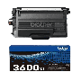 Brother TN3600 svart original toner 3000 sider
