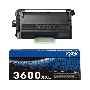 Brother TN3600XXL XXL svart original toner 11000 sider