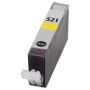 Canon CLI-521Y gul kompatibel bläckpatron 9 ml. (2936B001)