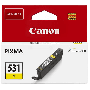 Canon CLI-531Y gul original bläckpatron 8,2 ml. (6121C001)