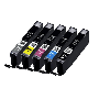 Canon CLI-551XL 5 stk. rabattpaket bläckpatron 60 ml. - kompatibel