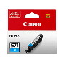 Canon CLI-571C cyan original bläckpatron 7 ml. (0386C001)