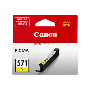 Canon CLI-571Y gul original bläckpatron 7 ml. (0388C001)