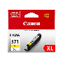 Canon CLI-571YXL gul original bläckpatron 11 ml. (0334C001)