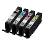 Canon CLI-581 XXL 4 stk. rabattpaket bläckpatron 48 ml. - kompatibel