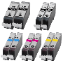 Canon PGI-520 10 stk. rabattpaket bläckpatron 110 ml. - kompatibel