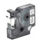 Dymo D1 45013 12 mm x 7 m Svart text / Vit tejp kompatibel tejp (S0720530)