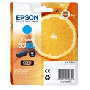 Epson 33 XL cyan original bläckpatron 8,9 ml. (C13T33624012)