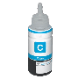Epson T6642 cyan kompatibel bläck refill 70 ml. (C13T664240)