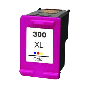 Kompatibel HP 300 XL 3 färger i en bläckpatron 18 ml. (CC644EE)