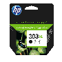 HP 303XL svart original bläckpatron 12 ml. (T6N04AE)
