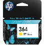 HP 364 gul original bläckpatron 3 ml. (CB320EE)