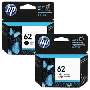 HP 62 CMYK original multipack 365 sider (N9J71AE)