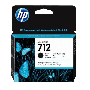 HP 712 XL svart original bläckpatron 80 ml. (3ED71A)