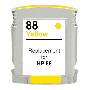 Kompatibel HP 88 XL gul bläckpatron 28 ml. (C9393AE)