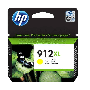 HP 912XL gul original bläckpatron 825 sider (3YL83AE)