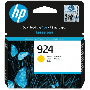HP 924 gul original bläckpatron 400 sider (4K0U5NE)