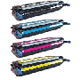 HP 644A 4 stk. rabattpaket toner 48000 sider - kompatibel