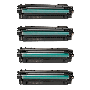 HP 655A 4 stk. rabattpaket toner 44000 sider - kompatibel