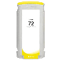 Kompatibel HP 72 gul bläckpatron 130 ml. (C9400A)