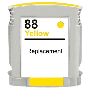Kompatibel HP 88 XL gul bläckpatron 28 ml. (C9393AE)