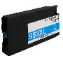 Kompatibel HP 953XL cyan bläckpatron 26 ml. (F6U16AE)