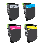Lexmark 71B20K0 4 stk. rabattpaket toner 9900 sider - kompatibel