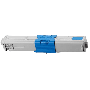 OKI 44469706 cyan kompatibel toner 2000 sider