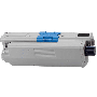 OKI 44469803 svart kompatibel toner 3500 sider