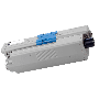 OKI 44469803 svart kompatibel toner 3500 sider