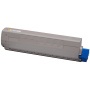 OKI 44844505 gul kompatibel toner 10000 sider
