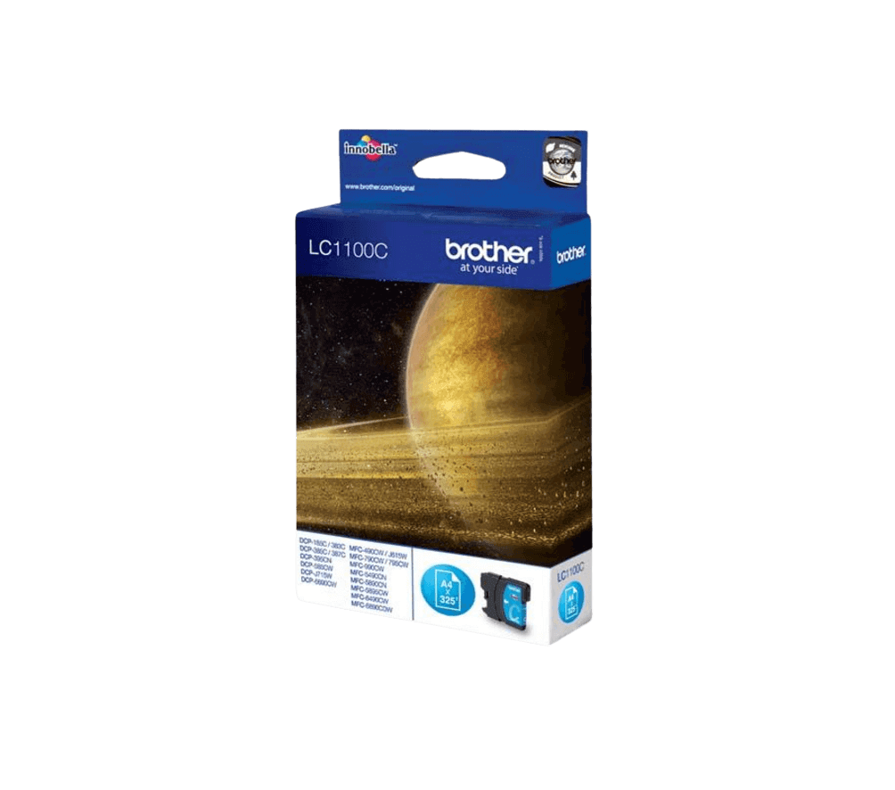 Brother LC1100C cyan original bläckpatron 6 ml. (LC-1100C)