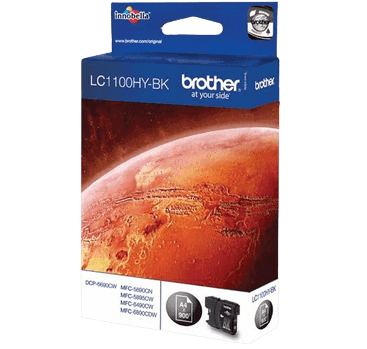 Brother LC1100HYBK XL svart original bläckpatron 900 sider (LC-1100HYBK)