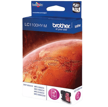 Brother LC1100HYM XL magenta original bläckpatron 700 sider (LC-1100HYM)