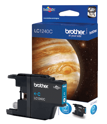Brother LC1240C XL cyan original bläckpatron 600 sider (LC-1240C)