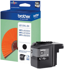 Brother LC129BK XXL svart original bläckpatron 2400 sider (LC-129BK)