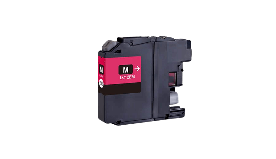 Brother LC12EM magenta kompatibel bläckpatron 13 ml. (LC-12EM)