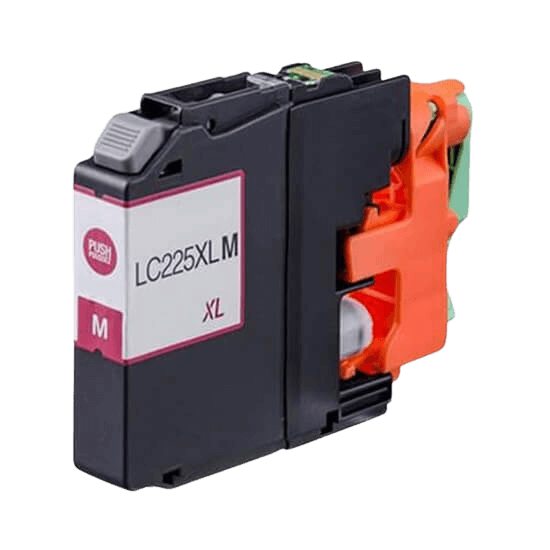 Brother LC225M XL magenta kompatibel bläckpatron 17 ml. (LC-225M)