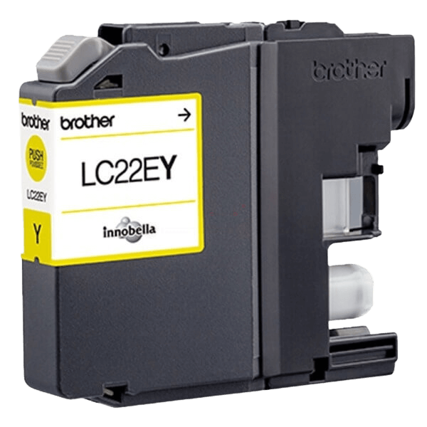 Brother LC22EY gul original bläckpatron (LC-22EY)