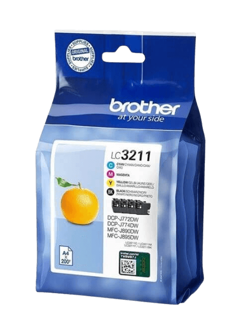 Brother LC3211VALDR CMYK original multipack 800 sider (LC-3211VALDR)