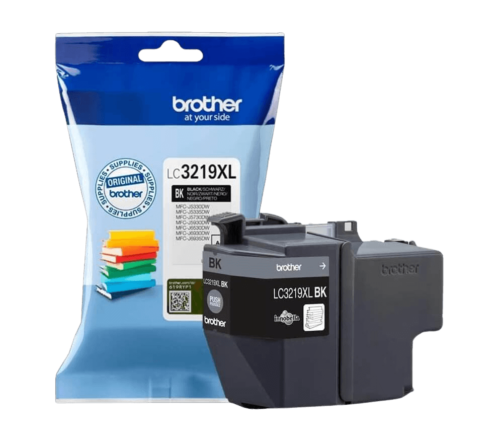 Brother LC3219XLBK svart original bläckpatron 3000 sider (LC-3219XLBK)