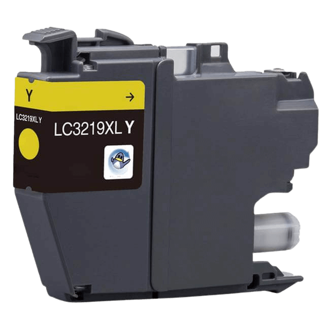 Brother LC3219XLY gul kompatibel bläckpatron 1500 sider (LC-3219XLY)