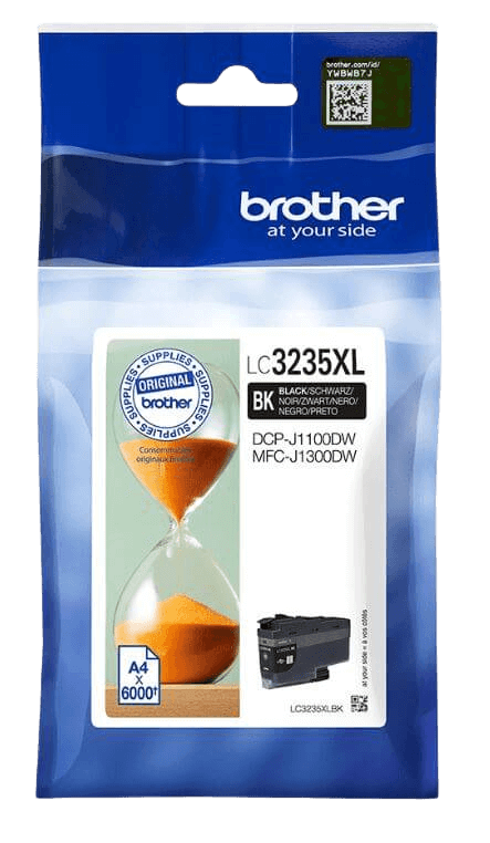 Brother LC3235XLBK svart original bläckpatron 6000 sider (LC-3235XLBK)