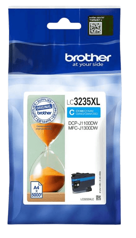 Brother LC3235XLC cyan original bläckpatron 5000 sider (LC-3235XLC)