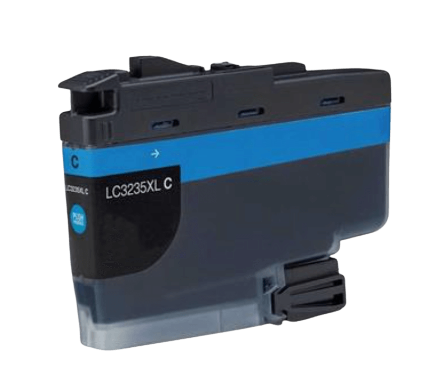 Brother LC3235XLC cyan kompatibel bläckpatron 50 ml.