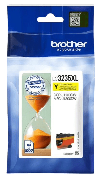 Brother LC3235XLY gul original bläckpatron 5000 sider (LC-3235XLY)