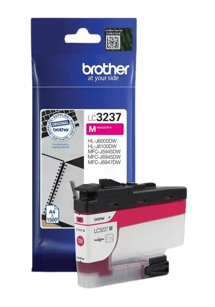 Brother LC3237M magenta original bläckpatron 1500 sider (LC-3237M)